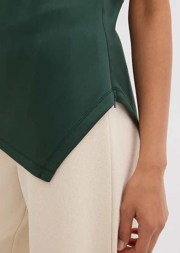 Top à base asymétrique en matière néoprène confortable, bonprix