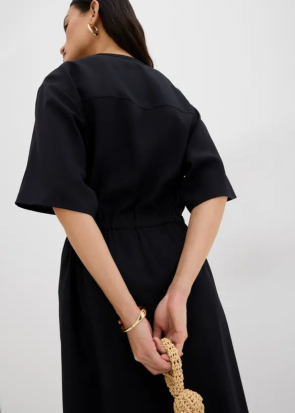 Robe caftan en fine viscose, bonprix