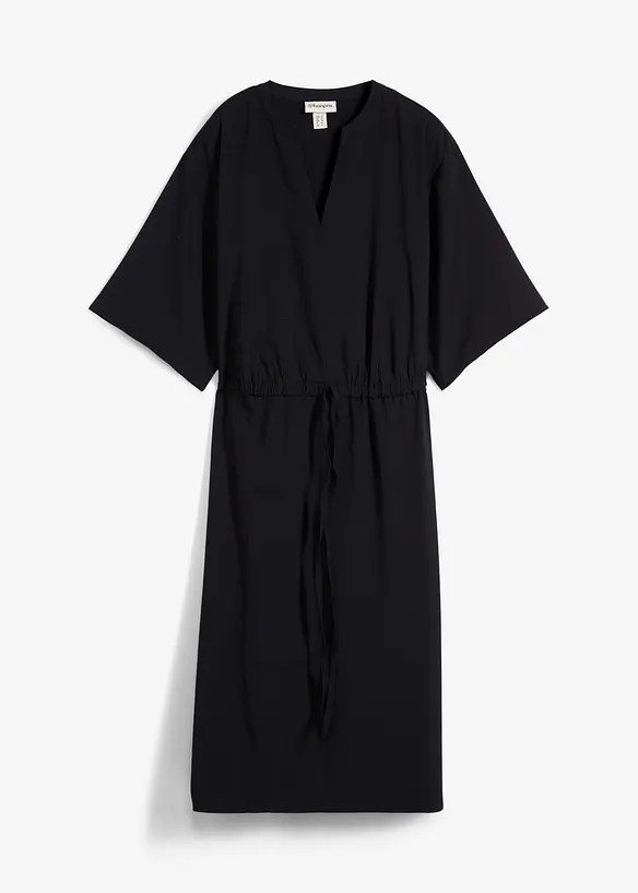 Robe caftan en fine viscose, bonprix