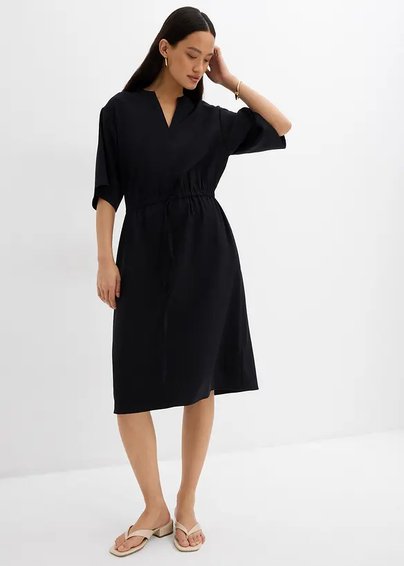 Robe caftan en fine viscose, bonprix