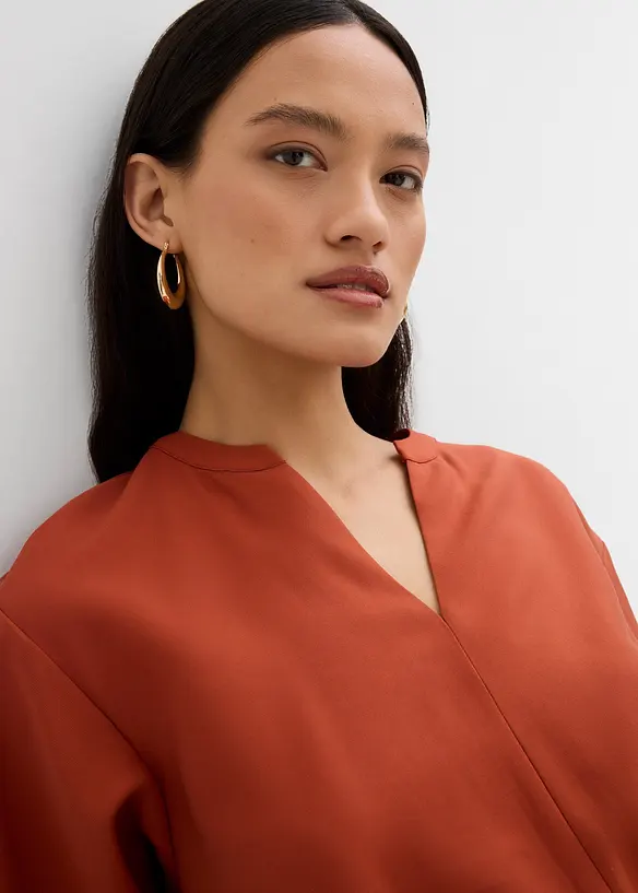 Robe caftan en fine viscose, bonprix