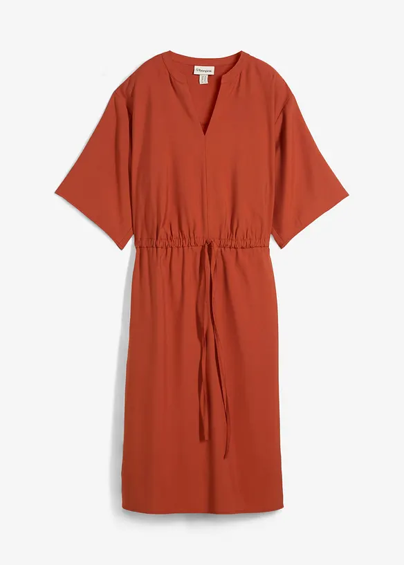 Robe caftan en fine viscose, bonprix