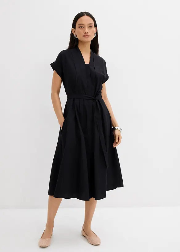 Robe caftan évasée, bonprix