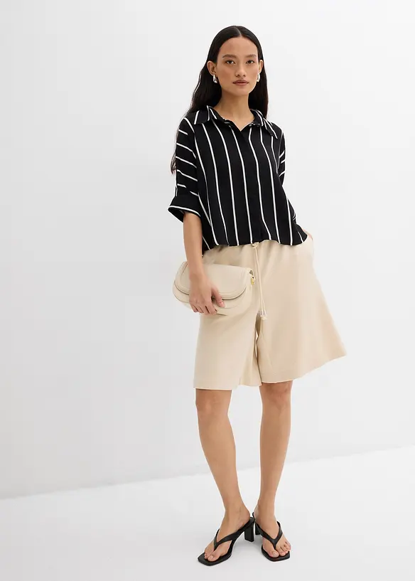 Bermuda en matière néoprène, bonprix