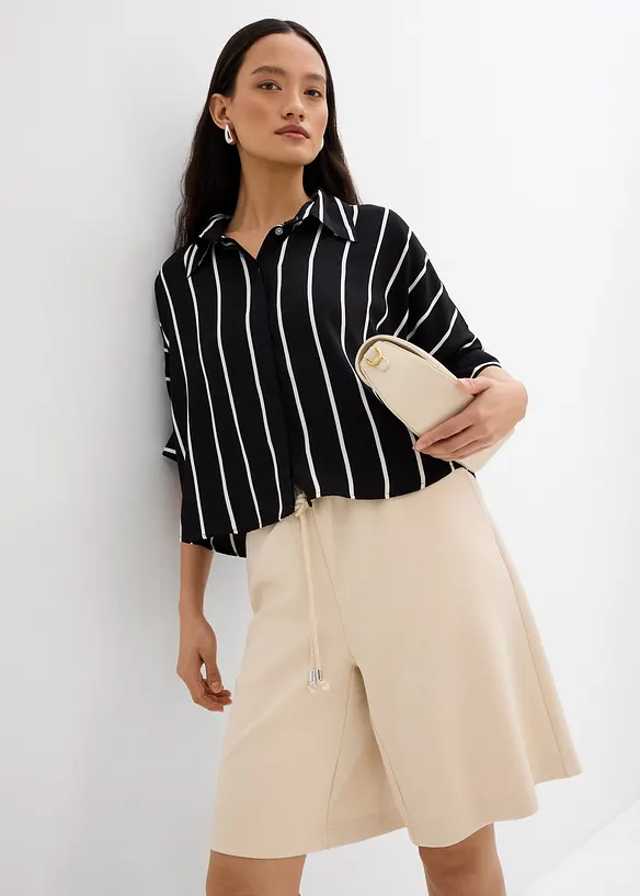 Bermuda en matière néoprène, bonprix