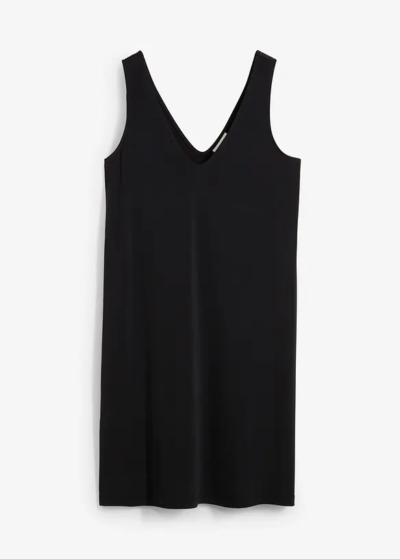 Robe débardeur fluide à col V, bonprix