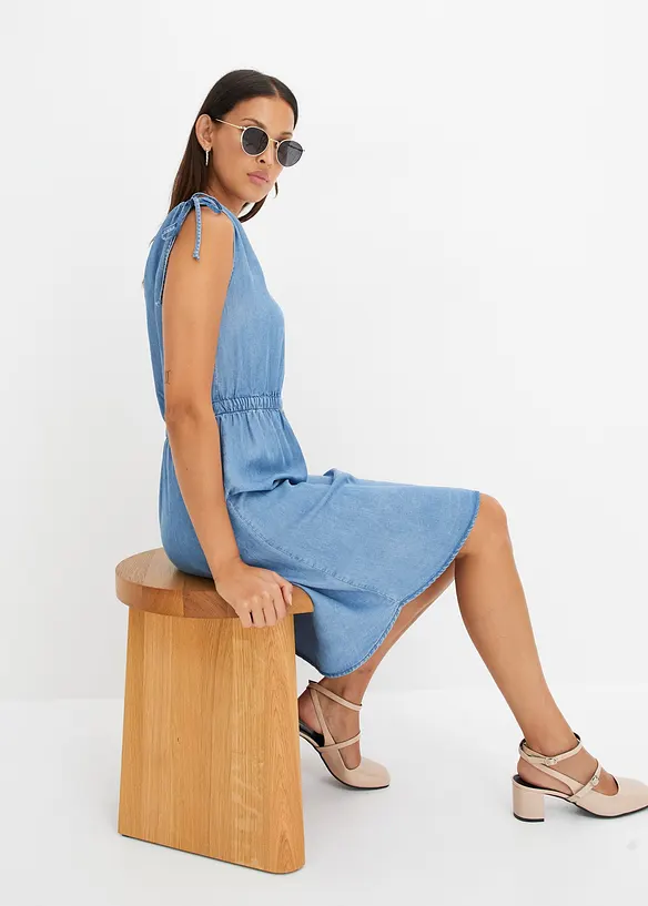 Robe en Lyocell lisse, bonprix