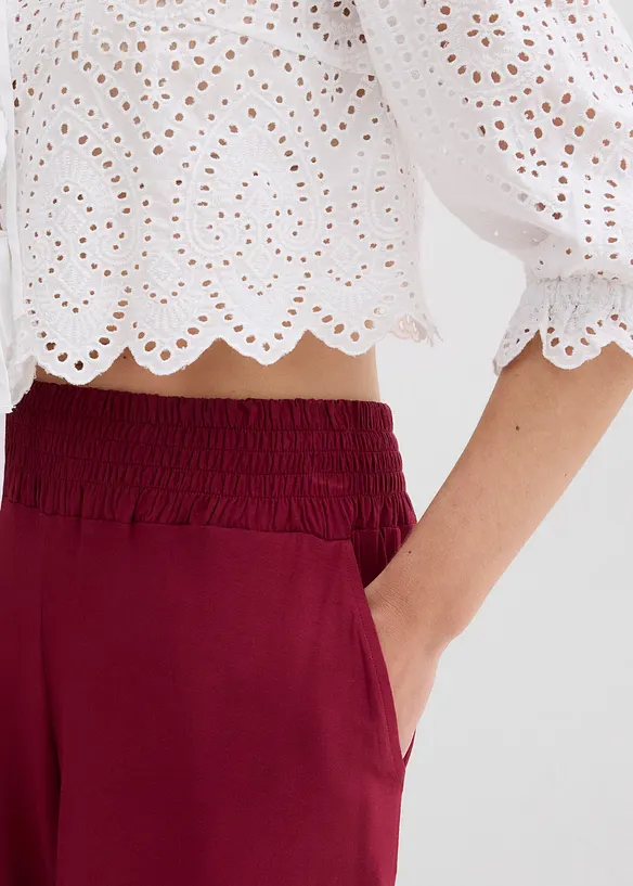 Bermuda en jersey viscose extensible, bonprix