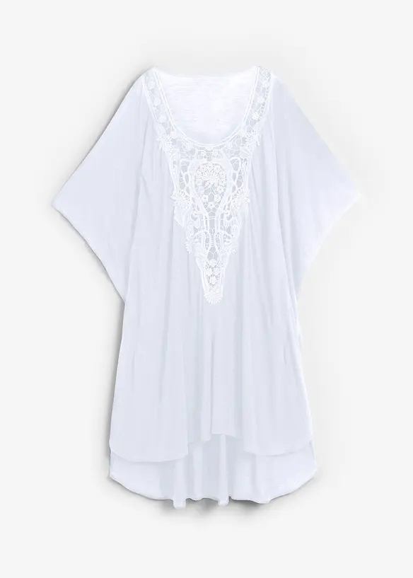 Tunique de plage transparente en viscose, bonprix