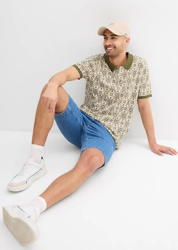 Polo en coton, bonprix