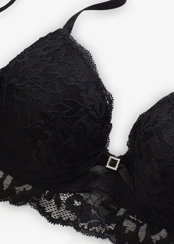 Soutien-gorge à coques et dentelle délicate, bonprix