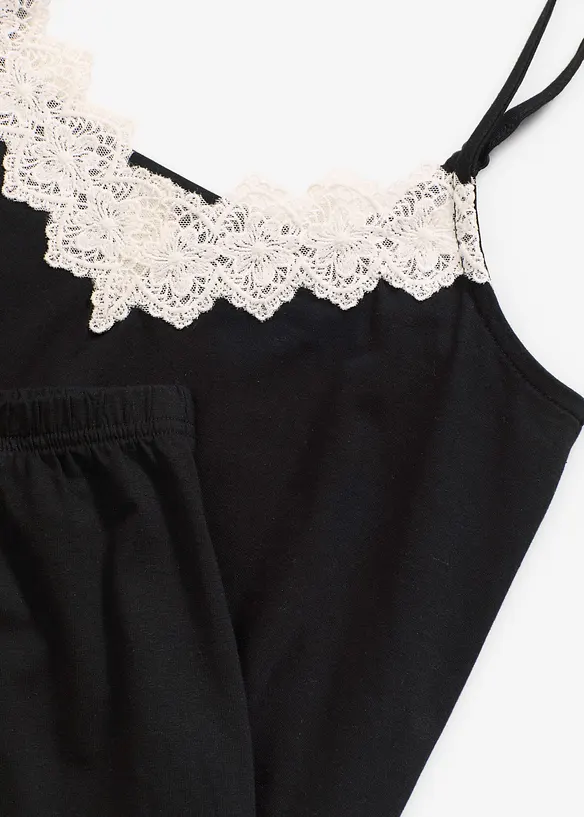 Pyjashort &agrave; bretelles fines, bonprix