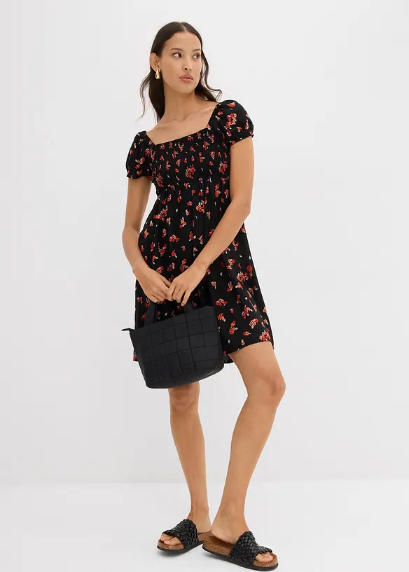 Robe courte en viscose fluide, bonprix