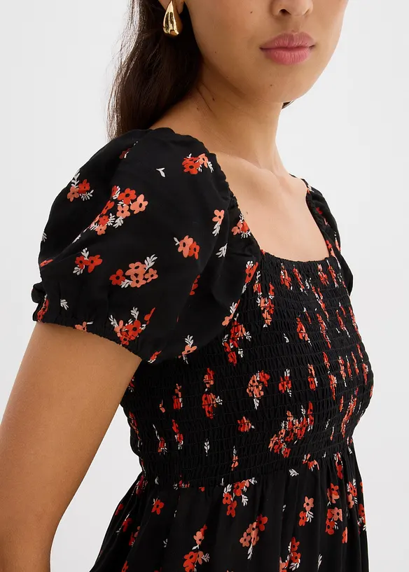 Robe courte en viscose fluide, bonprix