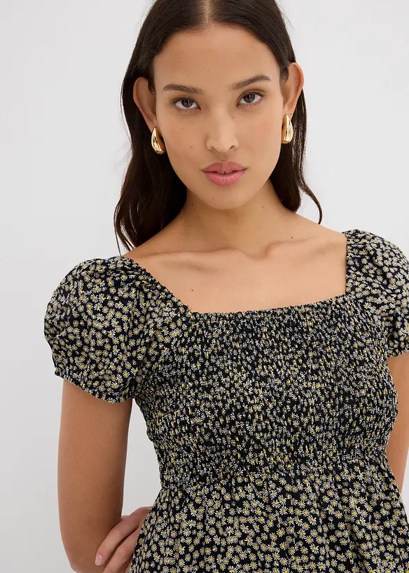 Robe courte en viscose fluide, bonprix