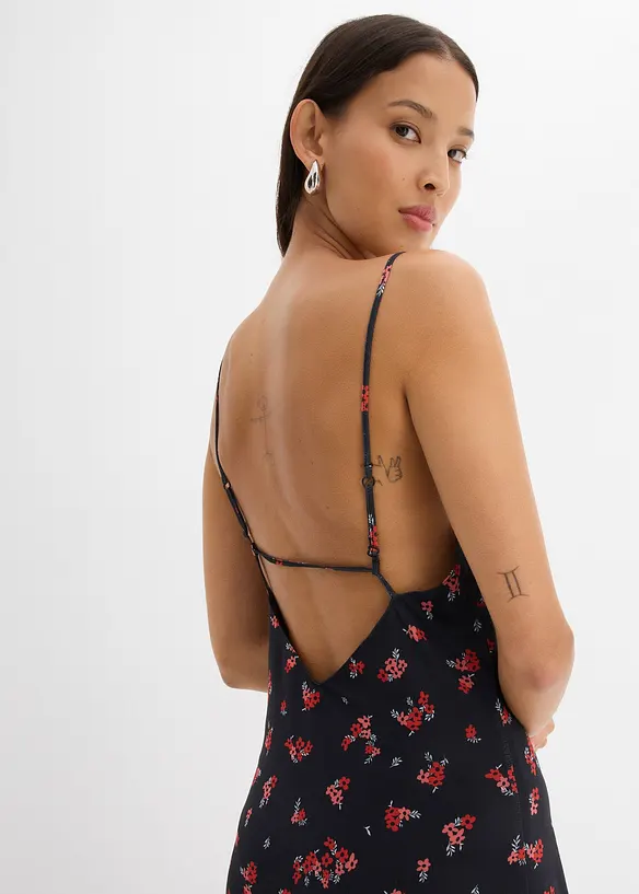 Robe midi en mesh, bonprix