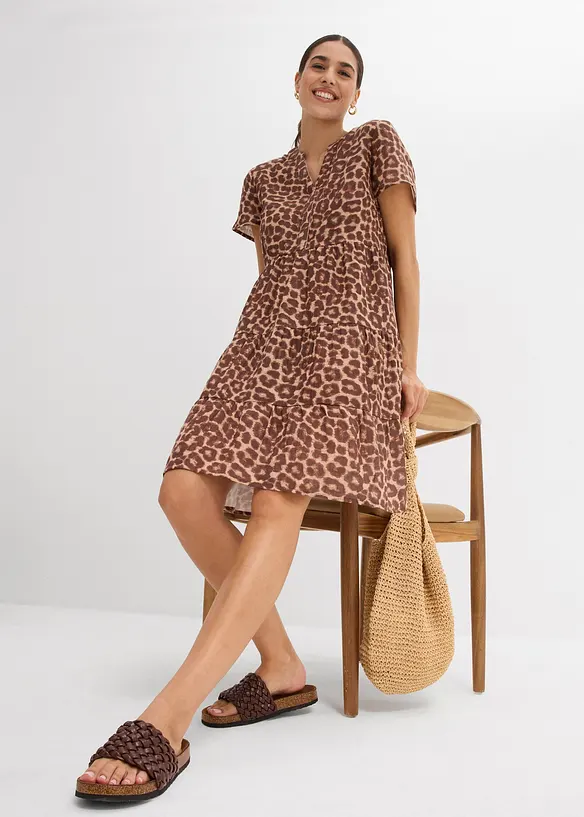 Robe douce en gaze de coton, bonprix