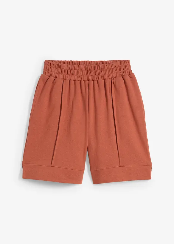 Short en molleton de coton mélangé, bonprix