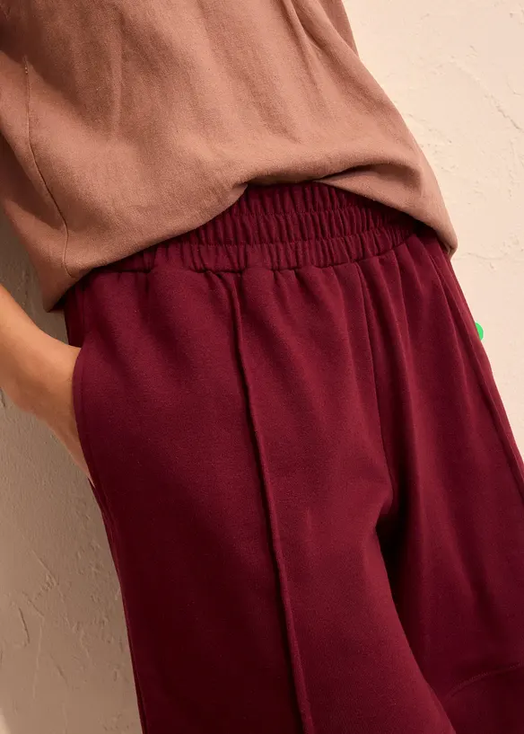 Short en molleton de coton mélangé, bonprix