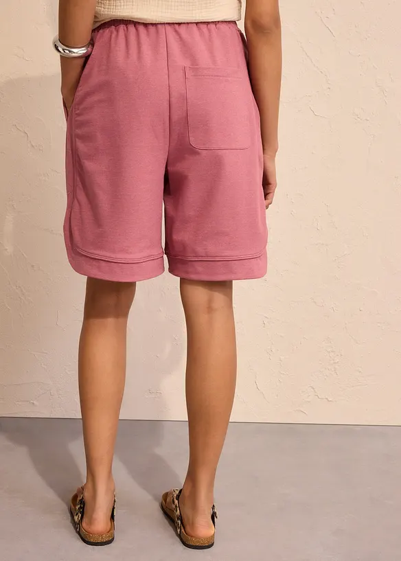 Short ample en molleton, bonprix