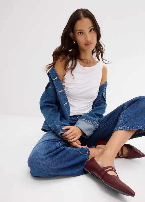 D&eacute;bardeur en viscose extensible, bonprix