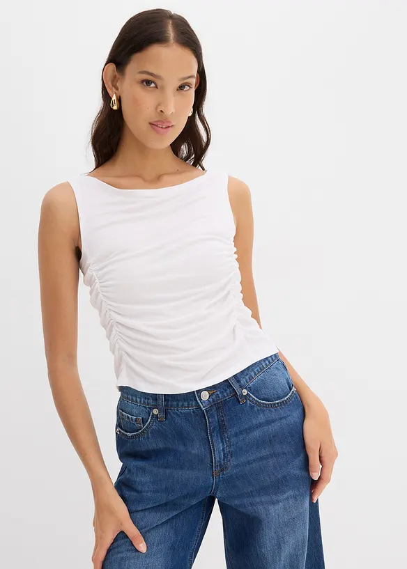 D&eacute;bardeur en viscose extensible, bonprix