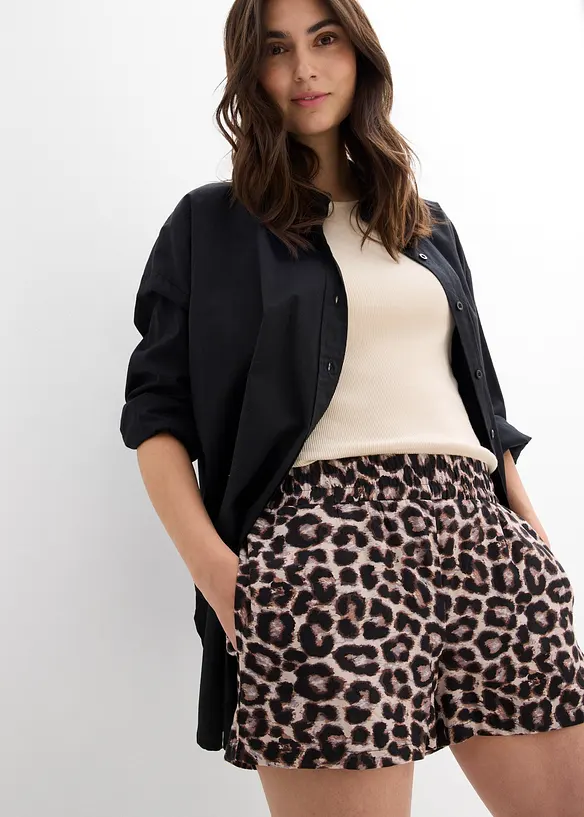 Short à taille élastiquée, bonprix