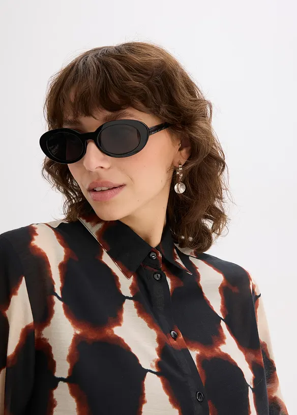 Blouse longue à imprimé batik, bonprix