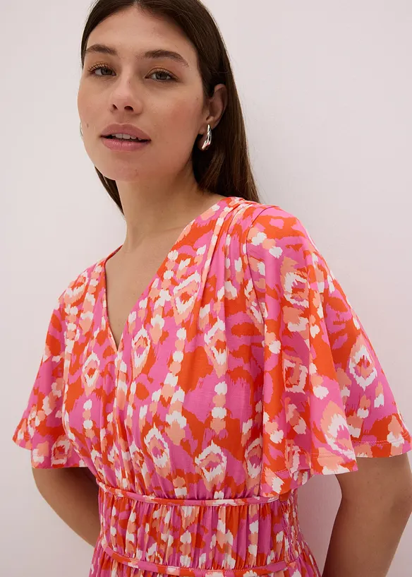 Robe longue imprimée, bonprix