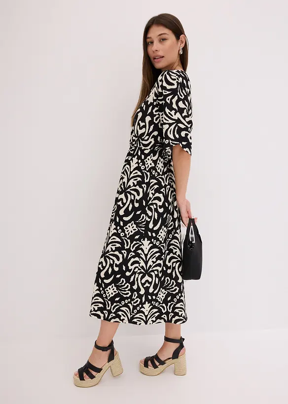 Robe imprimée en jersey, bonprix