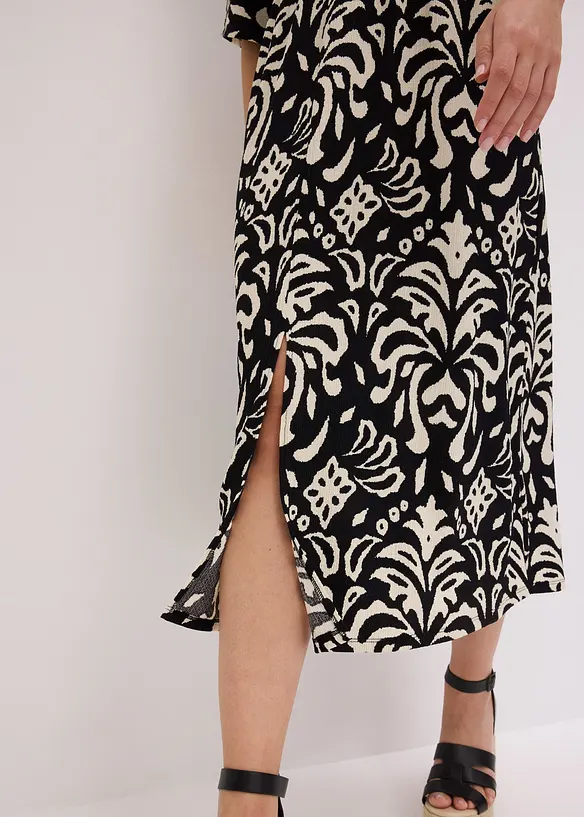 Robe imprimée en jersey, bonprix