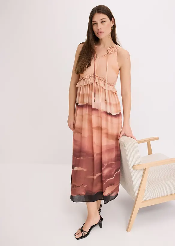 Robe en mousseline, bonprix