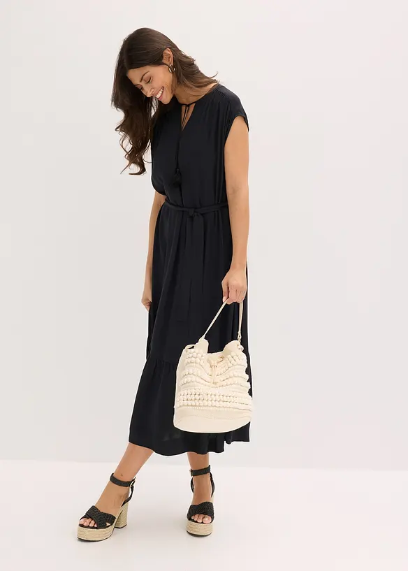 Robe-chemise fluide, bonprix