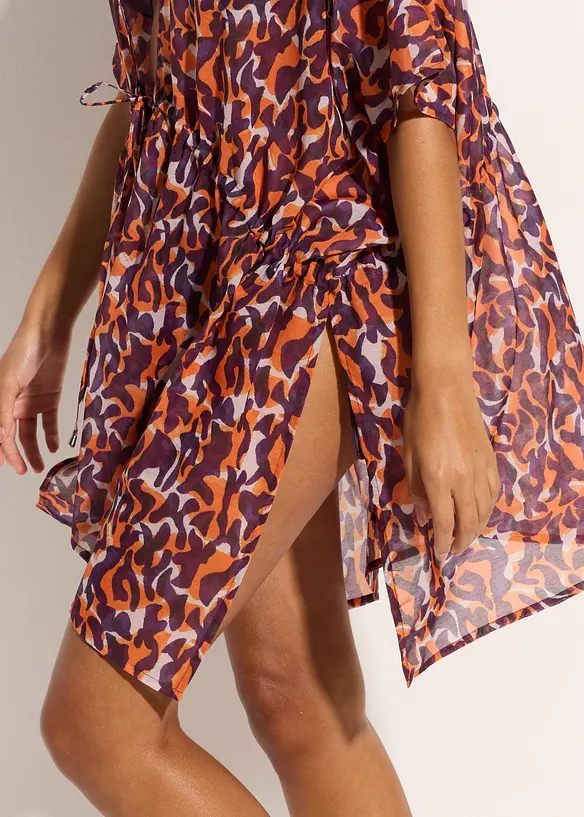 Kimono de plage avec détail à nouer, bonprix