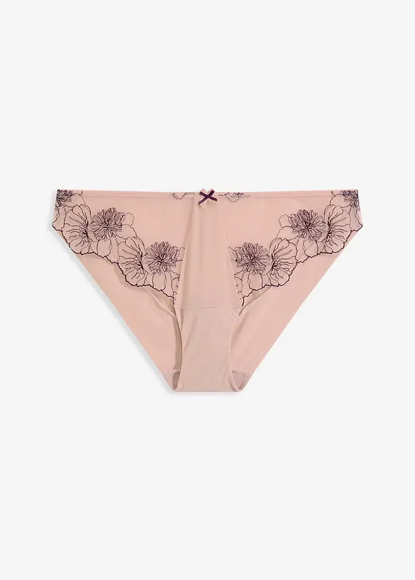 Slip avec de jolies broderies, bonprix