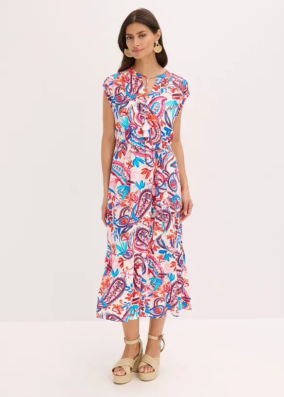 Robe-chemise fluide, bonprix