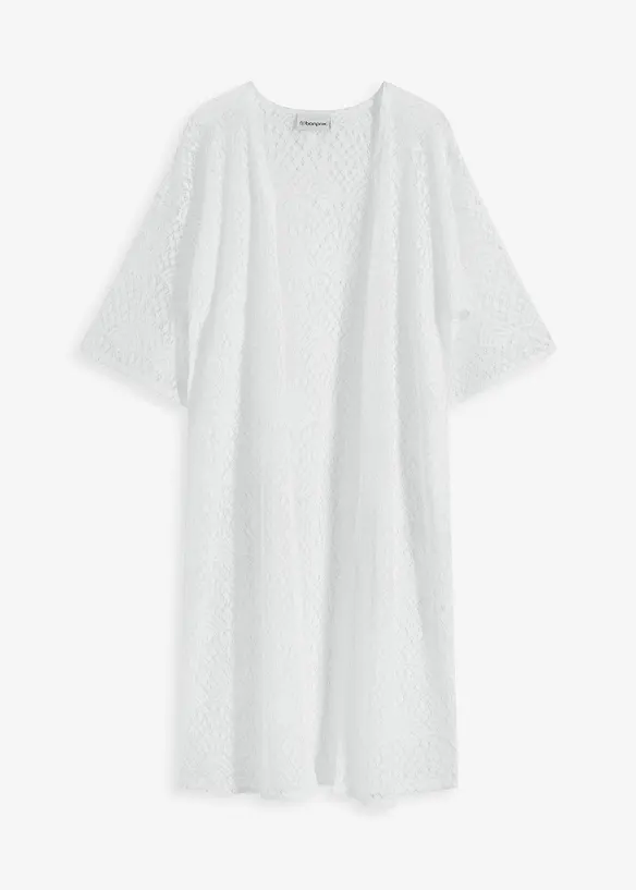 Kimono de plage transparent, bonprix