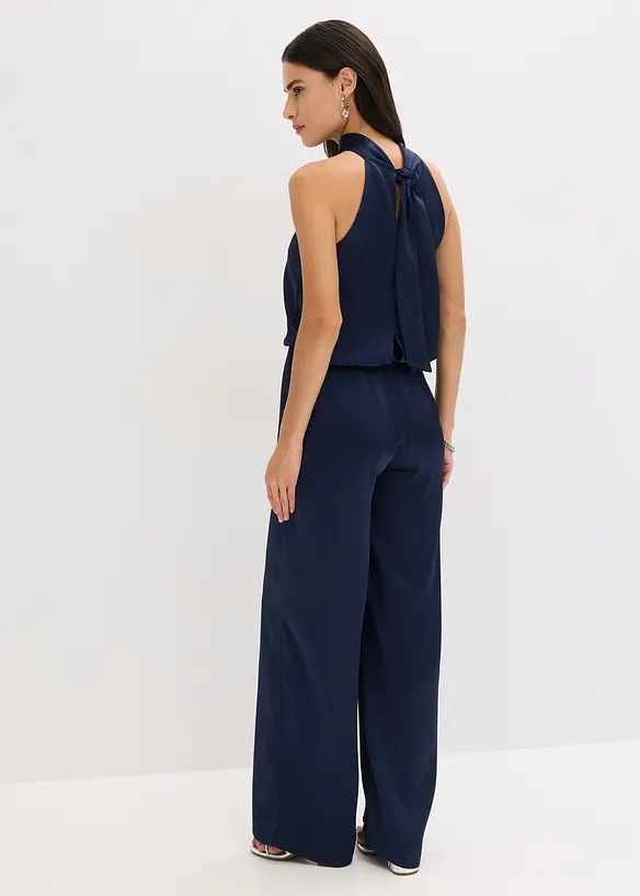 Combinaison en satin texturé, bonprix