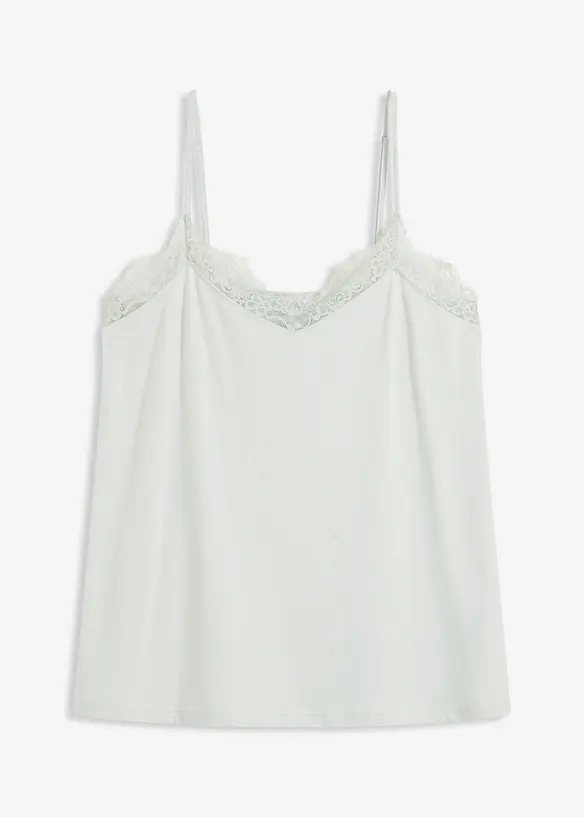 Top de pyjama en coton et viscose, bonprix