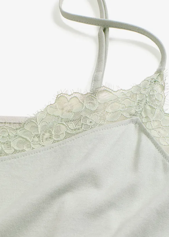 Top de pyjama en coton et viscose, bonprix