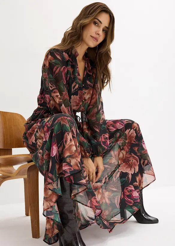 Robe en mousseline, bonprix