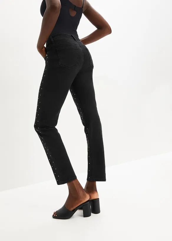 Jean avec application en strass, BODYFLIRT