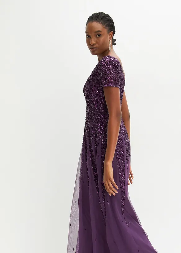 Robe à sequins, bonprix