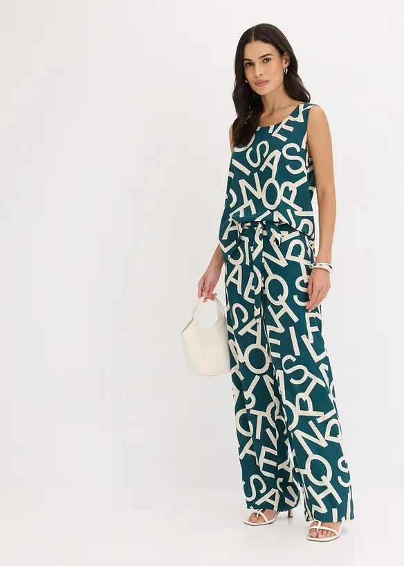 Pantalon large, bonprix