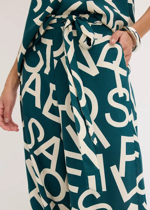 Pantalon large, bonprix