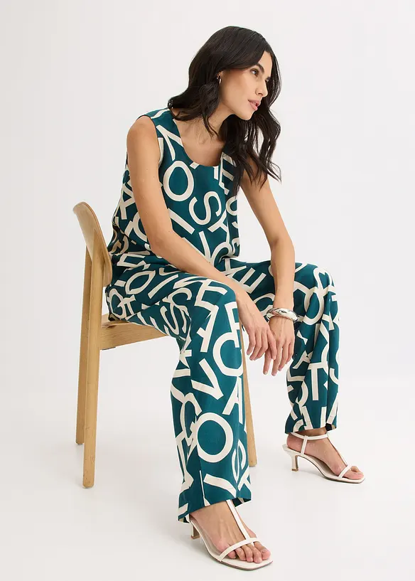 Pantalon large, bonprix