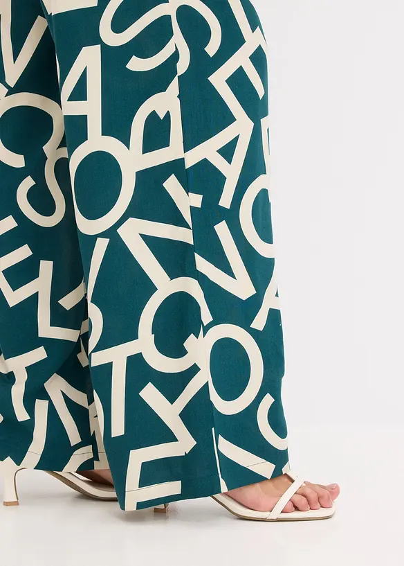 Pantalon large, bonprix