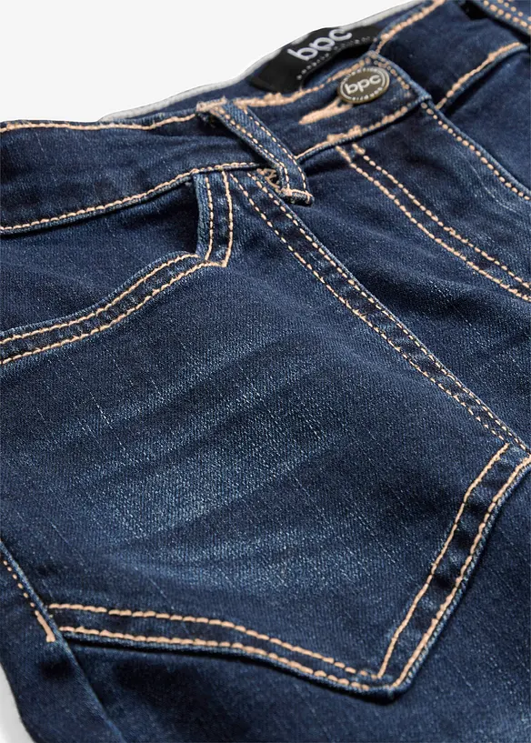 Jean droit taille haute, extensible, bonprix