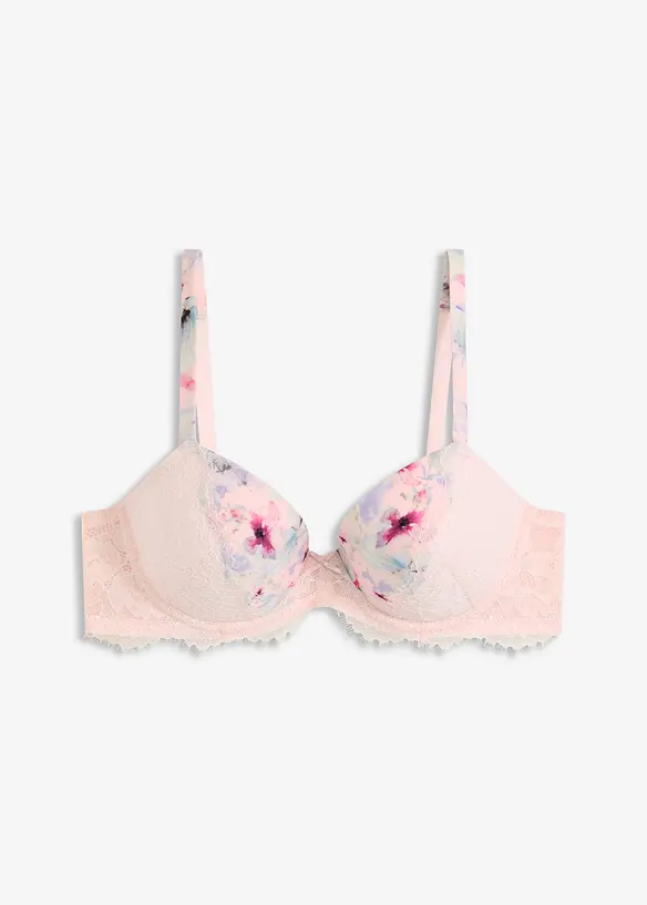 Soutien-gorge à coques en matière brillante, bonprix