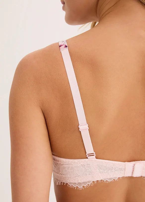 Soutien-gorge à coques en matière brillante, bonprix